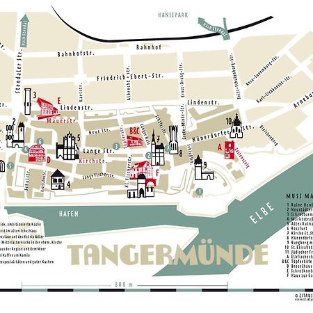 Toepferhof 1 Tangermünde Exterior foto