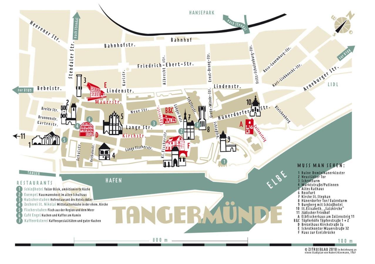 Toepferhof 1 Tangermünde Exterior foto